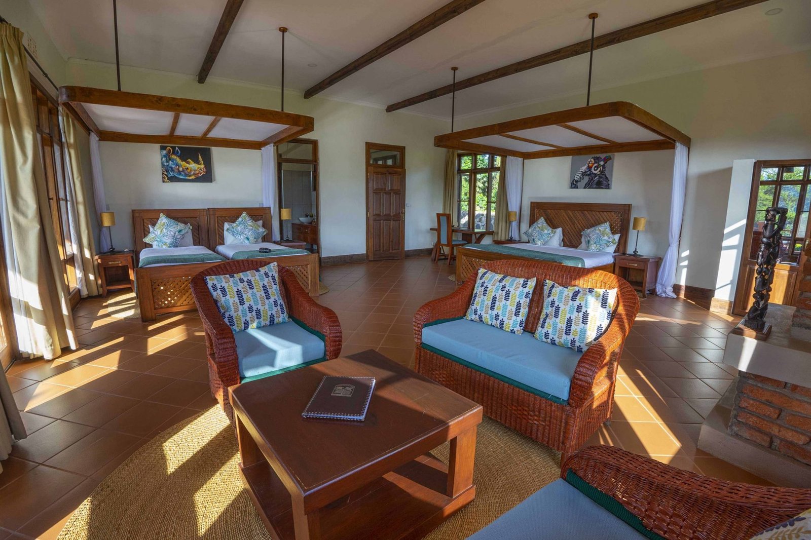 Ngorongoro coffee lodge - view 2