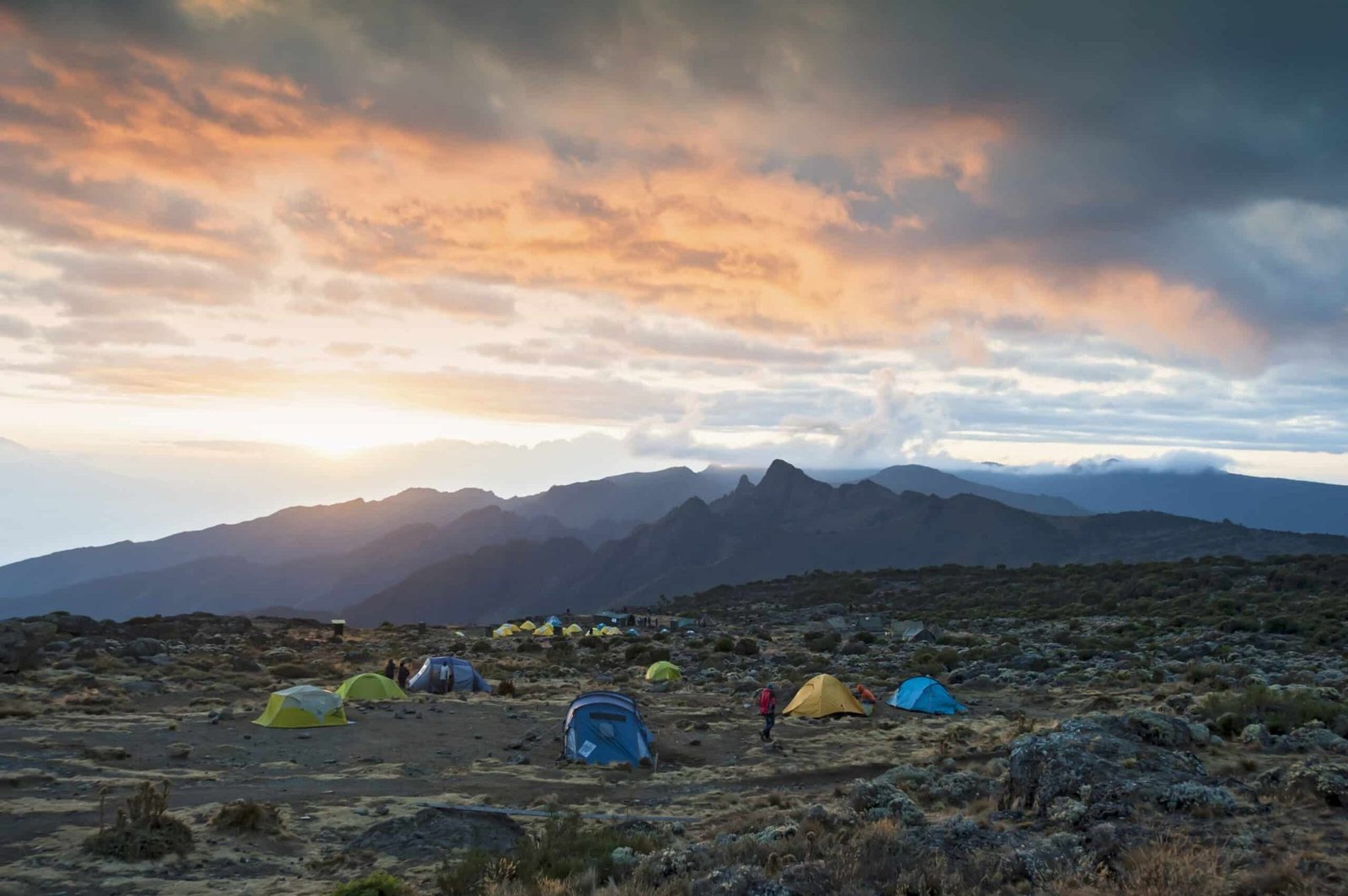 Machame Camp - view 3
